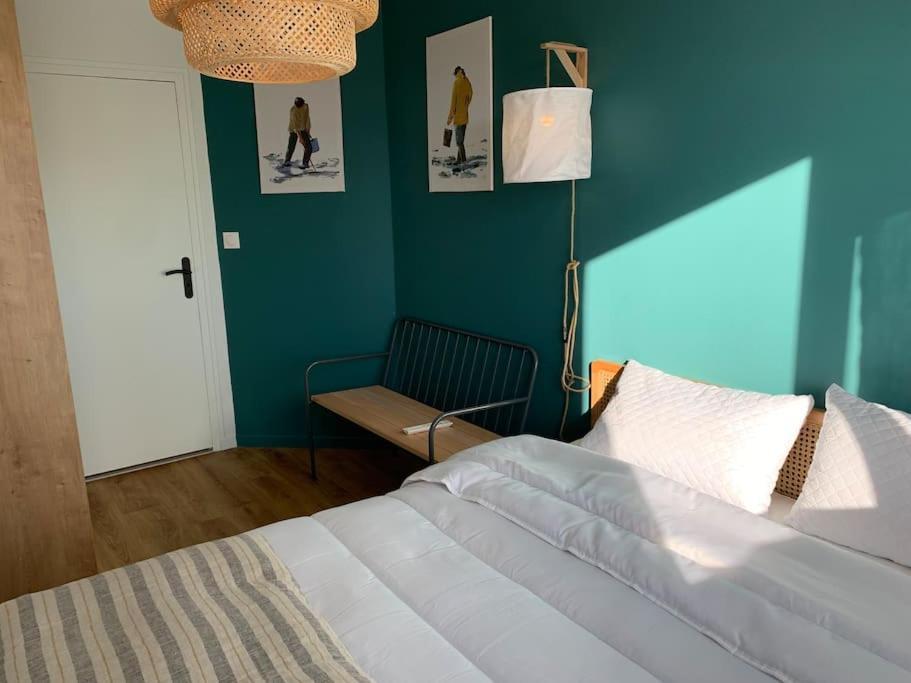Le Touquet : Appt 4 Pers Face Mer Exteriör bild
